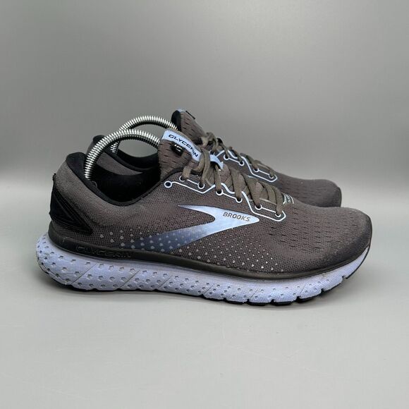 Brooks Glycerin 18 Women's 10 Black Athletic Lace-Up Low Top Running Sneakers - Picture 1 of 9